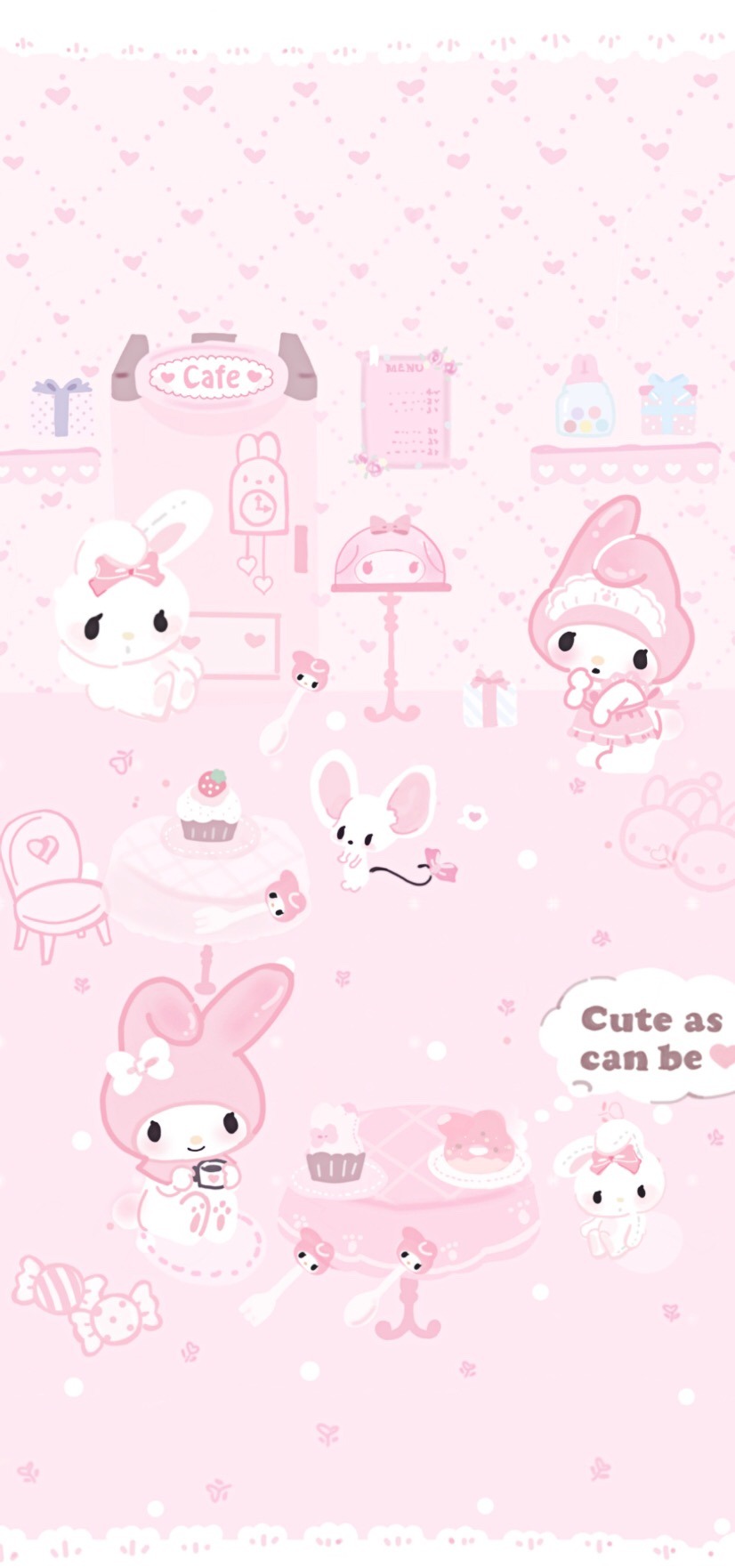 Â be positive â â my melody wallpapers