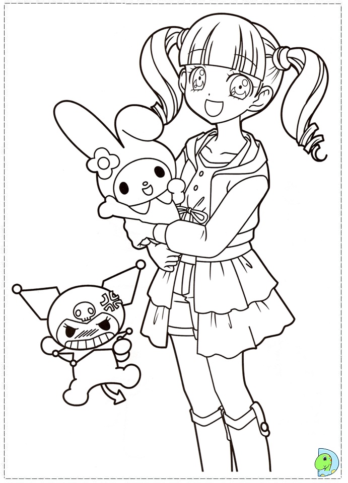 My melody coloring book