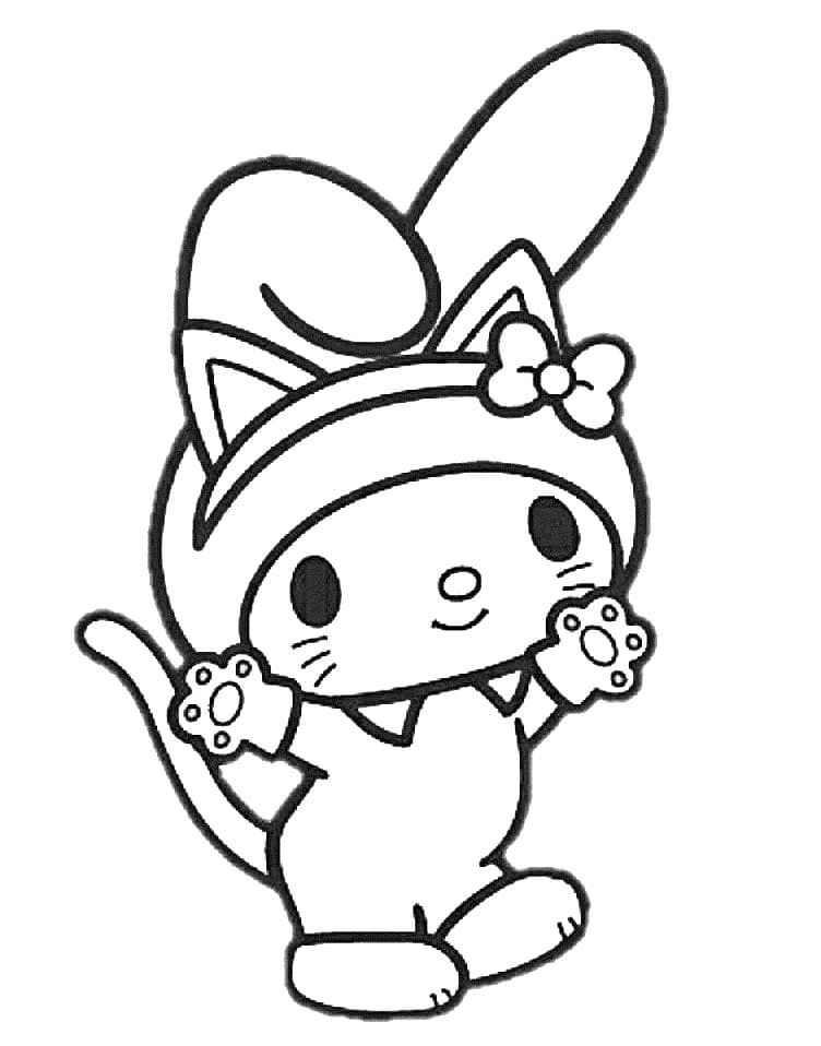 My melody coloring pages printable for free download