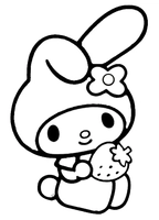 Ðï printable my melody coloring pages for free