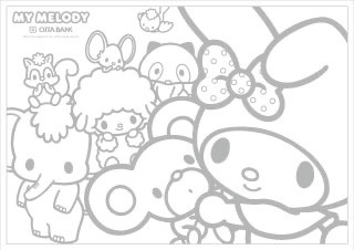 Âãµããªãªâ â free my melody coloring pages link to download in