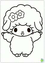 My melody coloring pages my melody coloring book