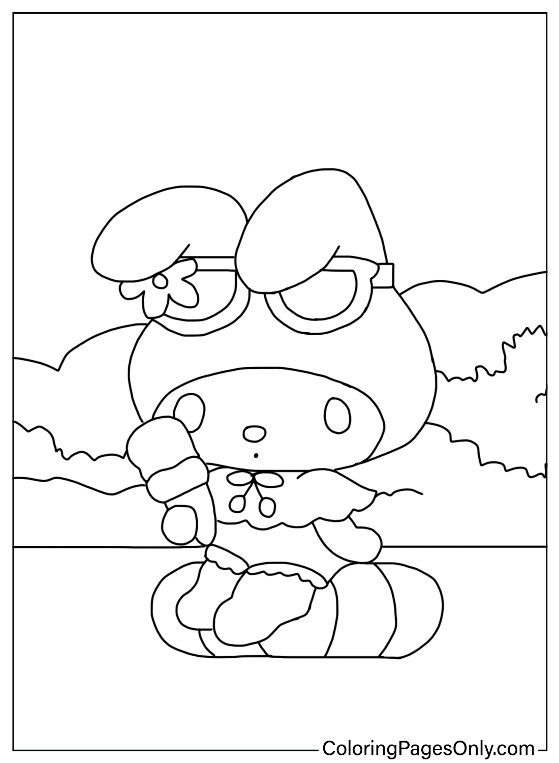 Coloring pages only on x ð ð ð my melody coloring pages ððððï httpstcobcaatwulnm mymelody sanrio mymelodycoloring sanriocoloring coloringpagesonly coloringpages coloringbook art fanart sketch drawing draw coloring usa