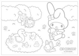 Âãµããªãªâ â free my melody coloring pages link to download in