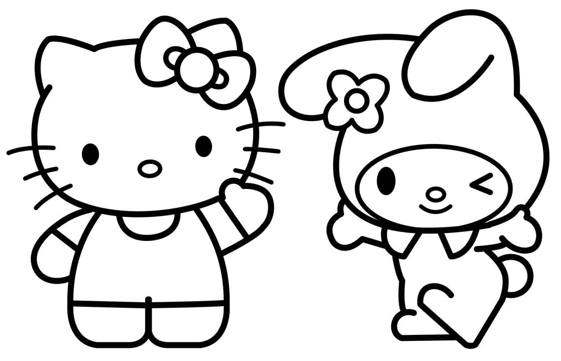 My melody coloring pages printable for free download