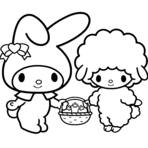 My melody coloring pages printable for free download