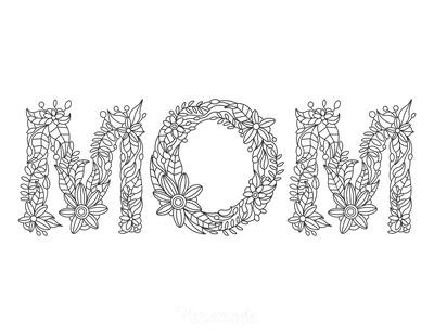 Free printable mothers day coloring pages for kids