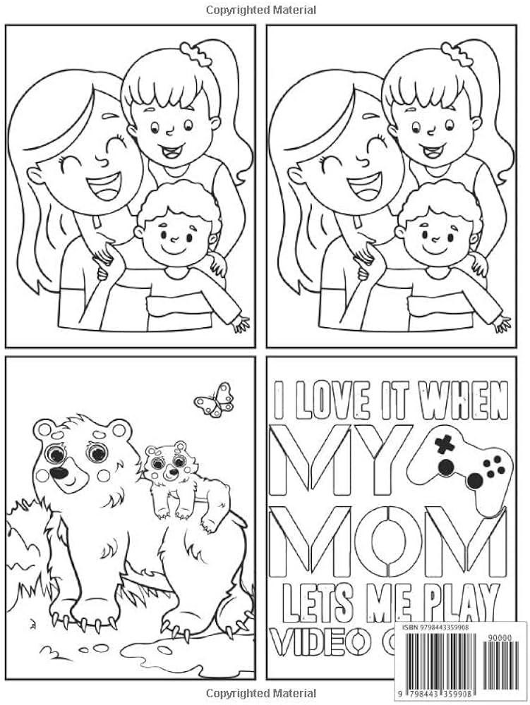 Best mom ever mommys day coloring book gift for mom for mothers day and birthday