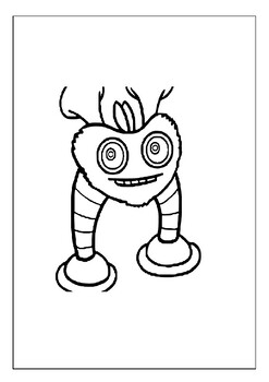 Unleash your childs creativity with my singing monsters coloring pages pdf