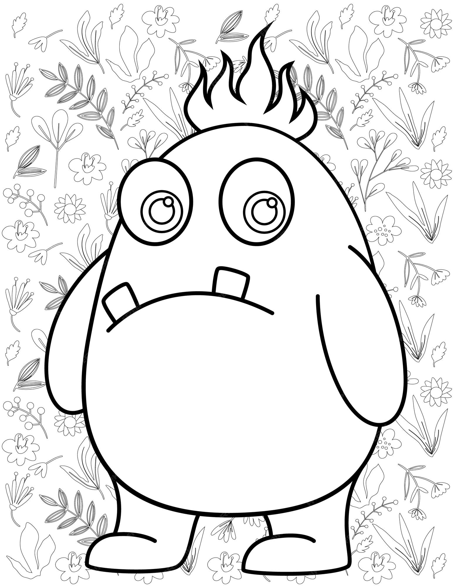 My singing monsters coloring book some monster piece paintings by wubbox para colorir