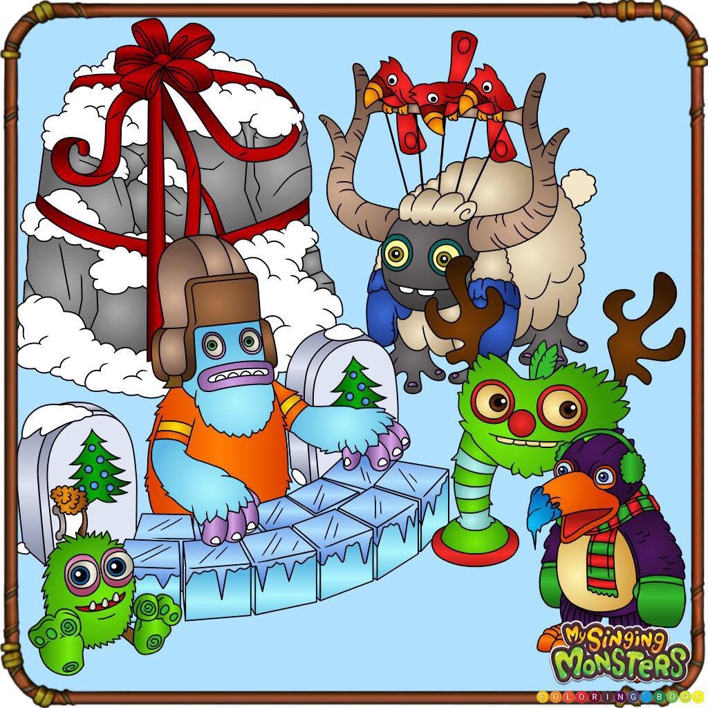 My singing monsters on x this monsterpiecemonday es from the my singing monsters coloring book what kind of creative creations have you made httpstcobdmbuftf x