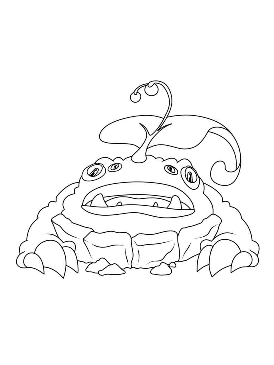 My singing monsters coloring pages