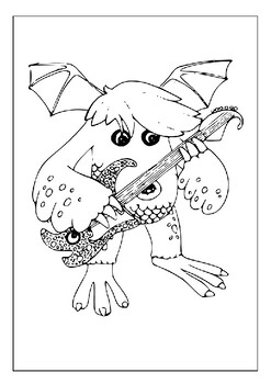 Unleash your childs creativity with my singing monsters coloring pages pdf