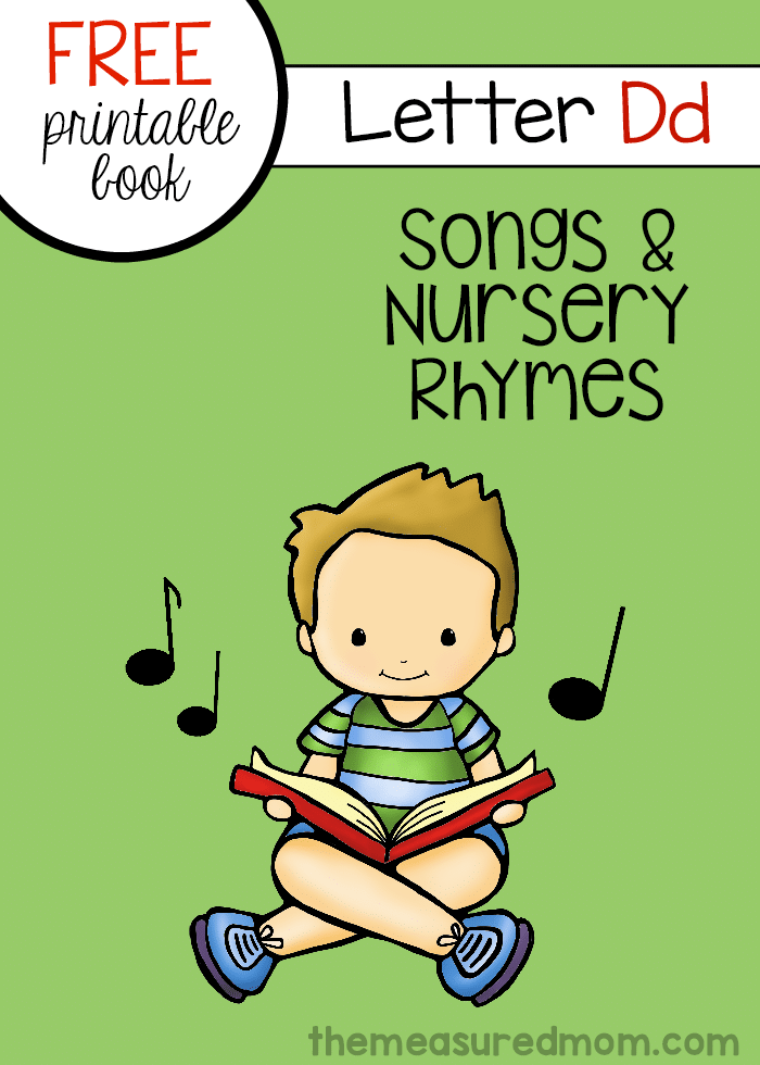 Printable songs and nursery rhymes for kids