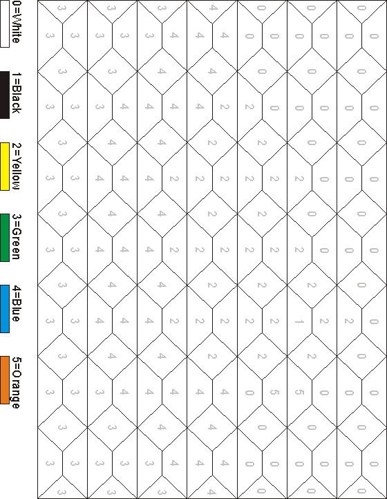 Coloring by numbers hidden numbers worksheets