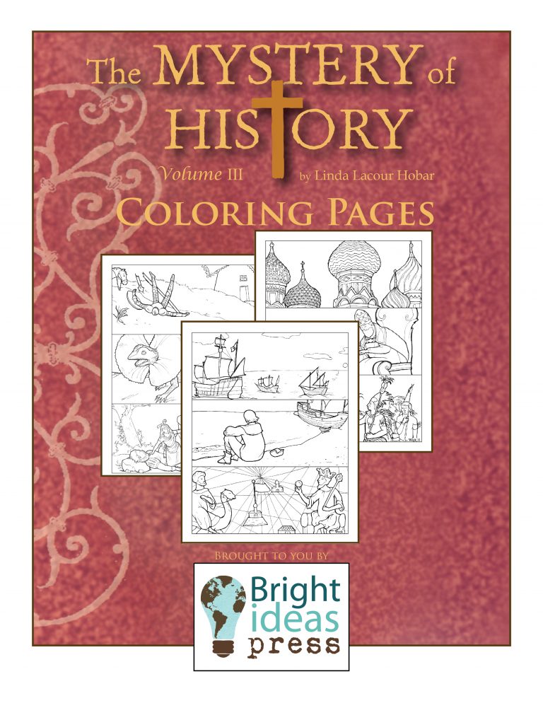 The mystery of history volume iii coloring pages bright ideas press