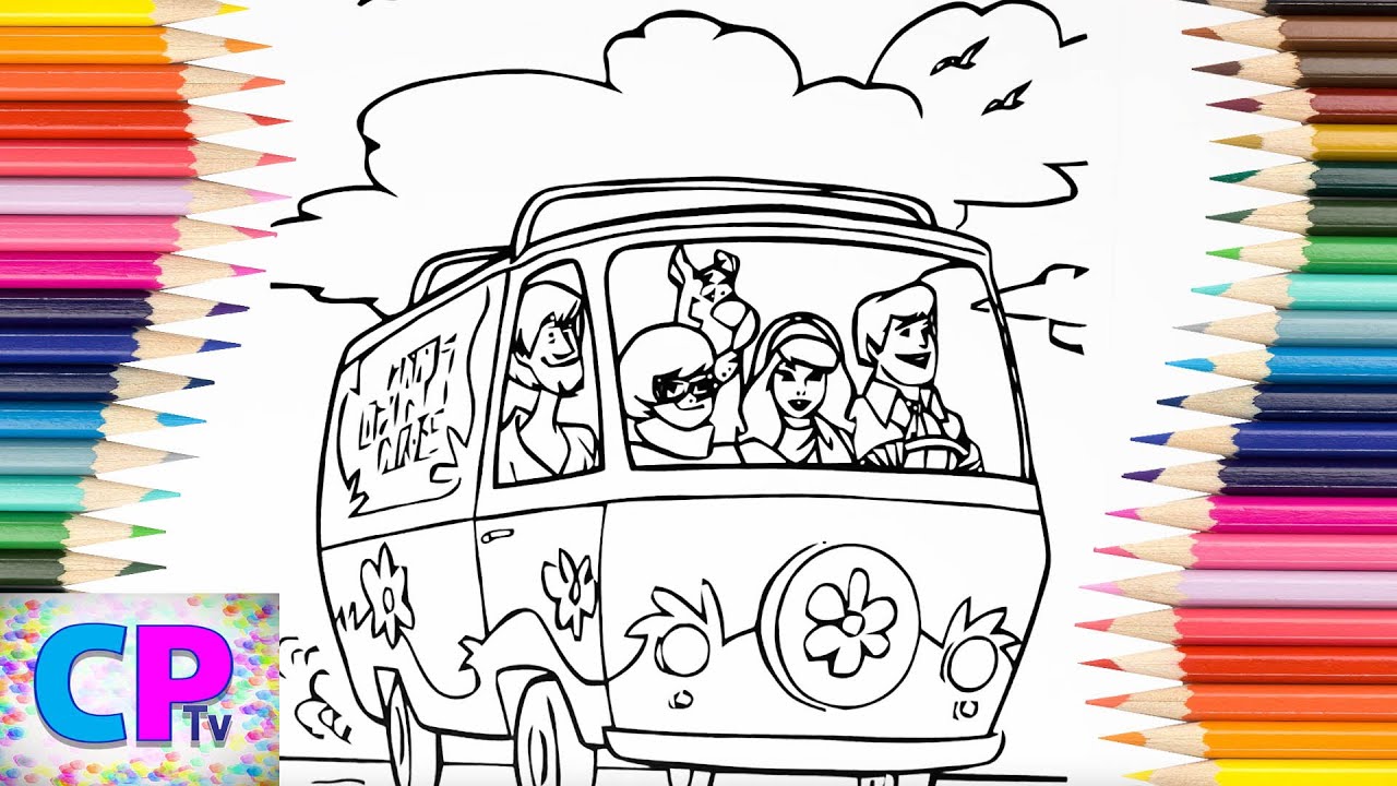 Scooby doo coloring pages scooby doo coloring pages tvveladaphnerogers and fred drawing