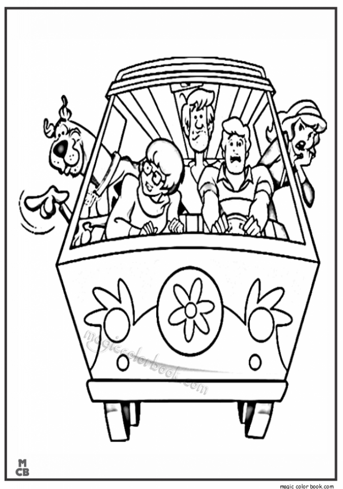 Get this scooby doo coloring pages free printable