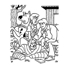 Top free printable scooby doo coloring pages online