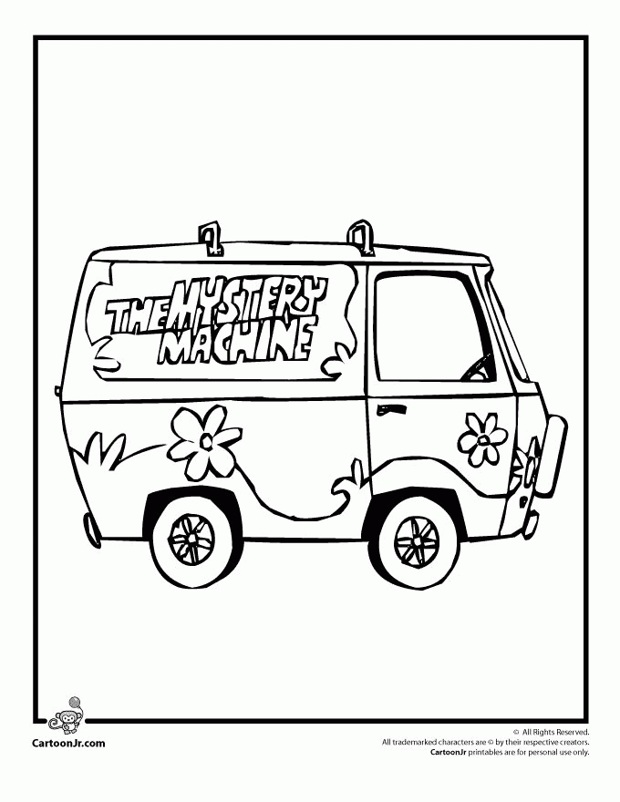 Scooby doo coloring pages