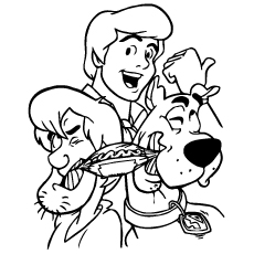 Top free printable scooby doo coloring pages online