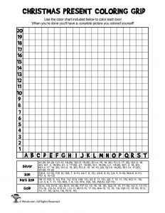 Christmas mystery pictures grid coloring pages woo jr kids activities childrens publishing