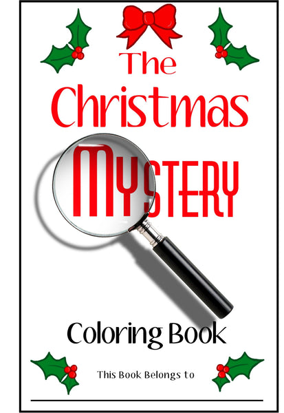 The christmas mystery coloring book â the childrens bible club bookstore