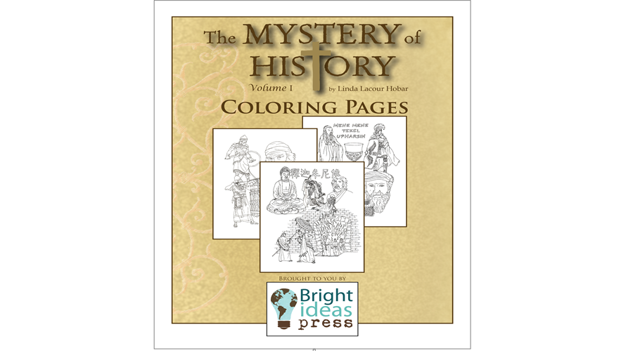 The mystery of history volume coloring pages