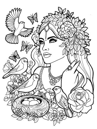 Jan bevins freebie coloriage coloriage adulte livre de couleur