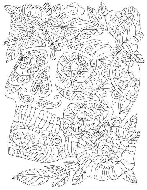 Page mystical coloring page images