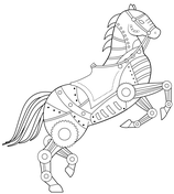 Fantasy mythology coloring pages free coloring pages