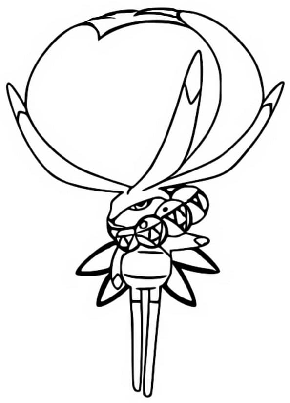 Legendary pokemon coloring pages