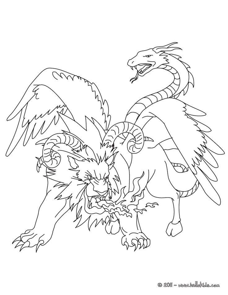 Ridiculous online coloring pages for greek creatures