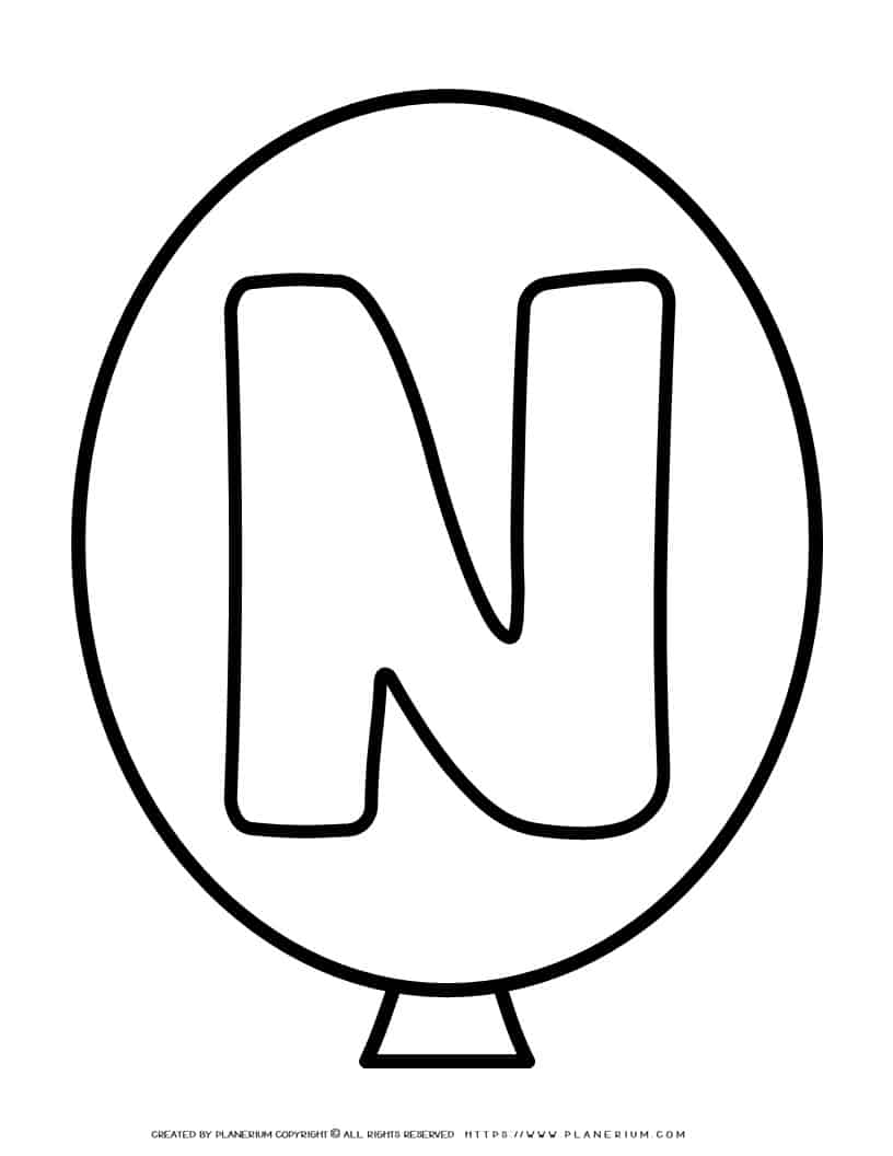 Outline balloon