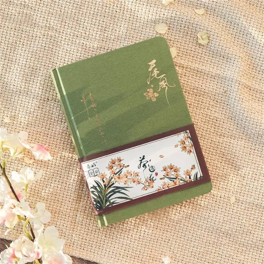 Na chinese style loring page notebook diary daily weekly plan book travel notebook notebook lor a size mm stationery office supplies