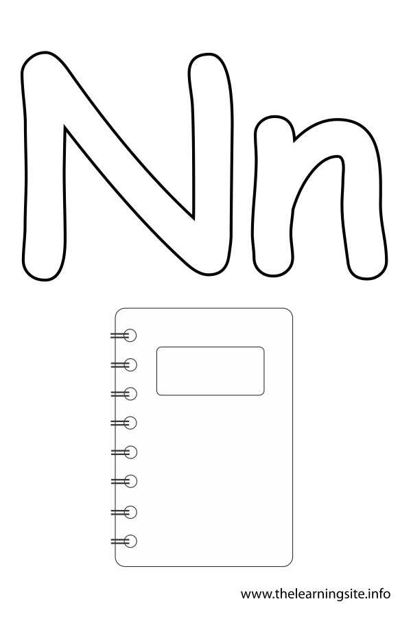 Lettern n flashcard â notebook â the learning site