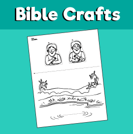 Elisha and naaman coloring page â minutes of quality time