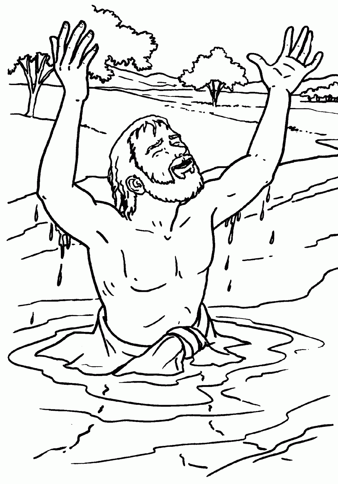 Naaman coloring page bible crafts sunday school sunday school coloring sheets sunday school coloring pages