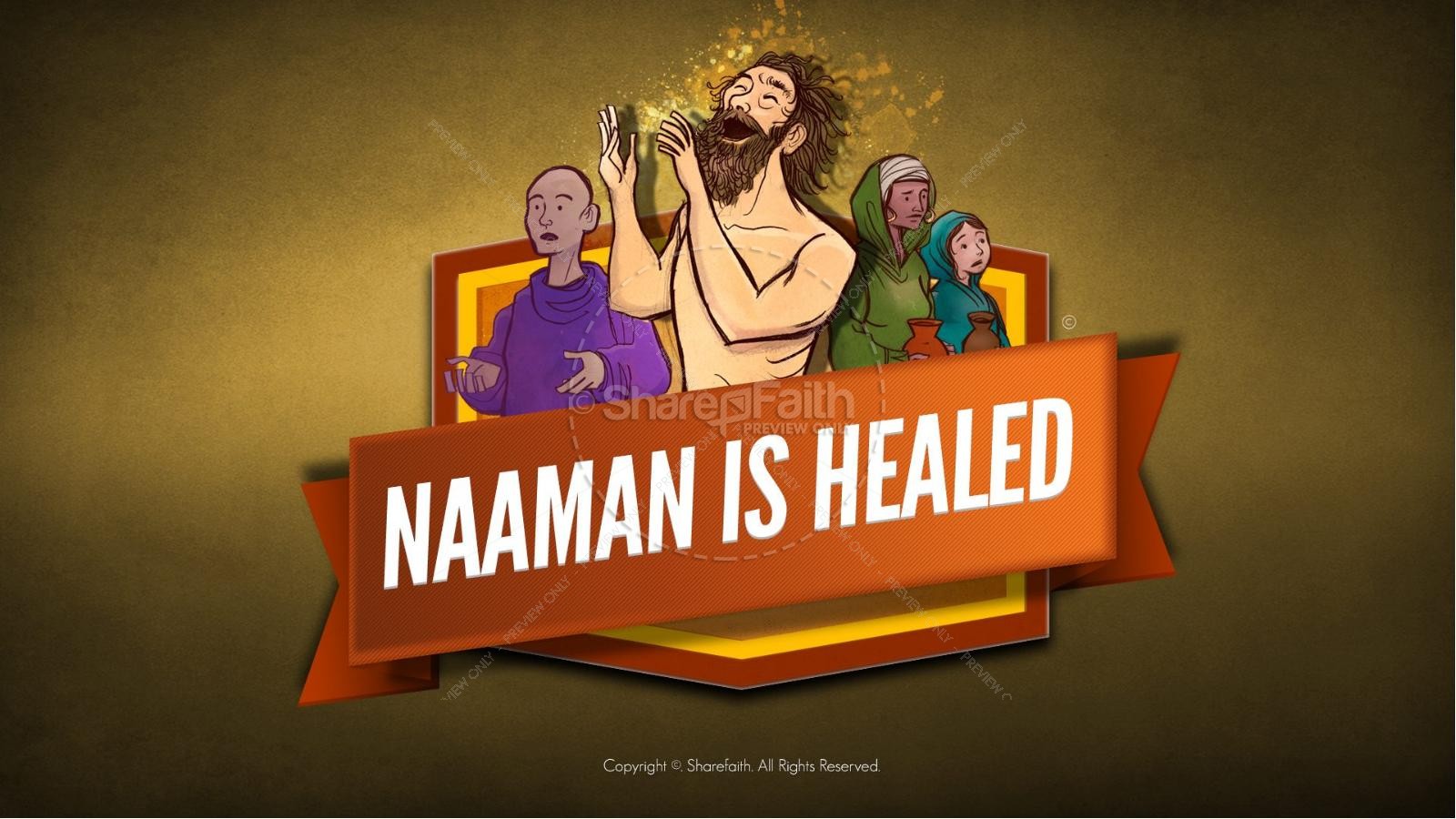 Naaman the leper kings kids bible stories â