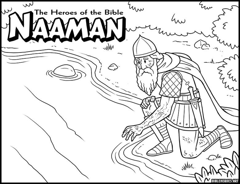 The heroes of the bible coloring pages bundle pack