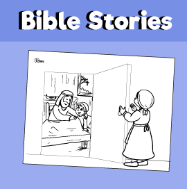 Elisha and naaman coloring page â minutes of quality time