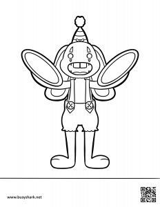 Bunzo bunny coloring page free printable bunny coloring pages coloring pages free coloring pages