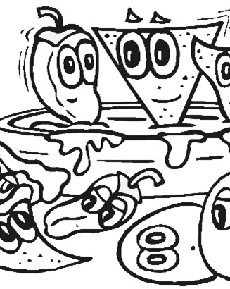 Food coloring page