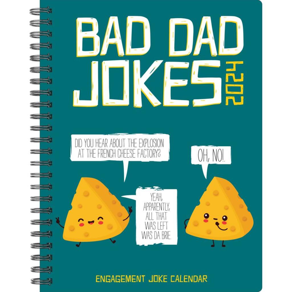 Bad dad jokes engagement planner