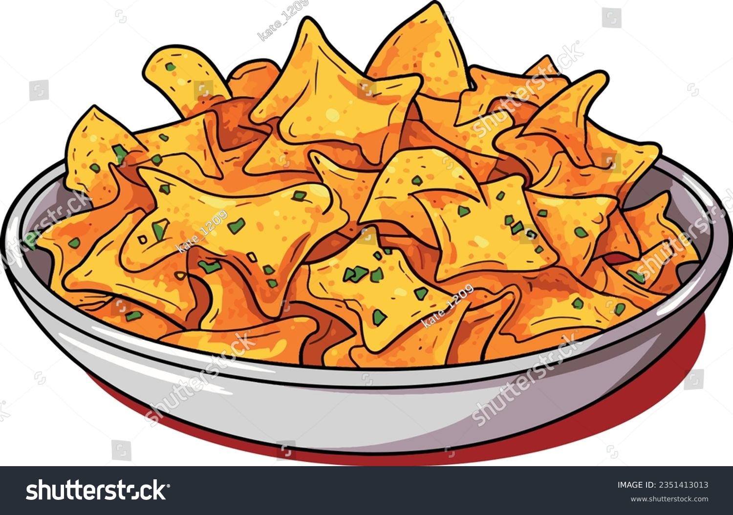 Cheesy nachos royalty