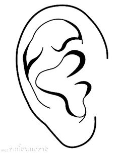 Ear coloring page ideas coloring pages ear coloring pictures