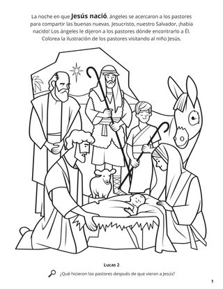 Libro para colorear de relatos de las escrituras nuevo testamento