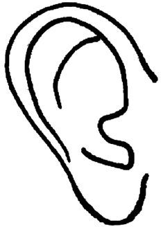 Ear coloring page ideas coloring pages ear coloring pictures