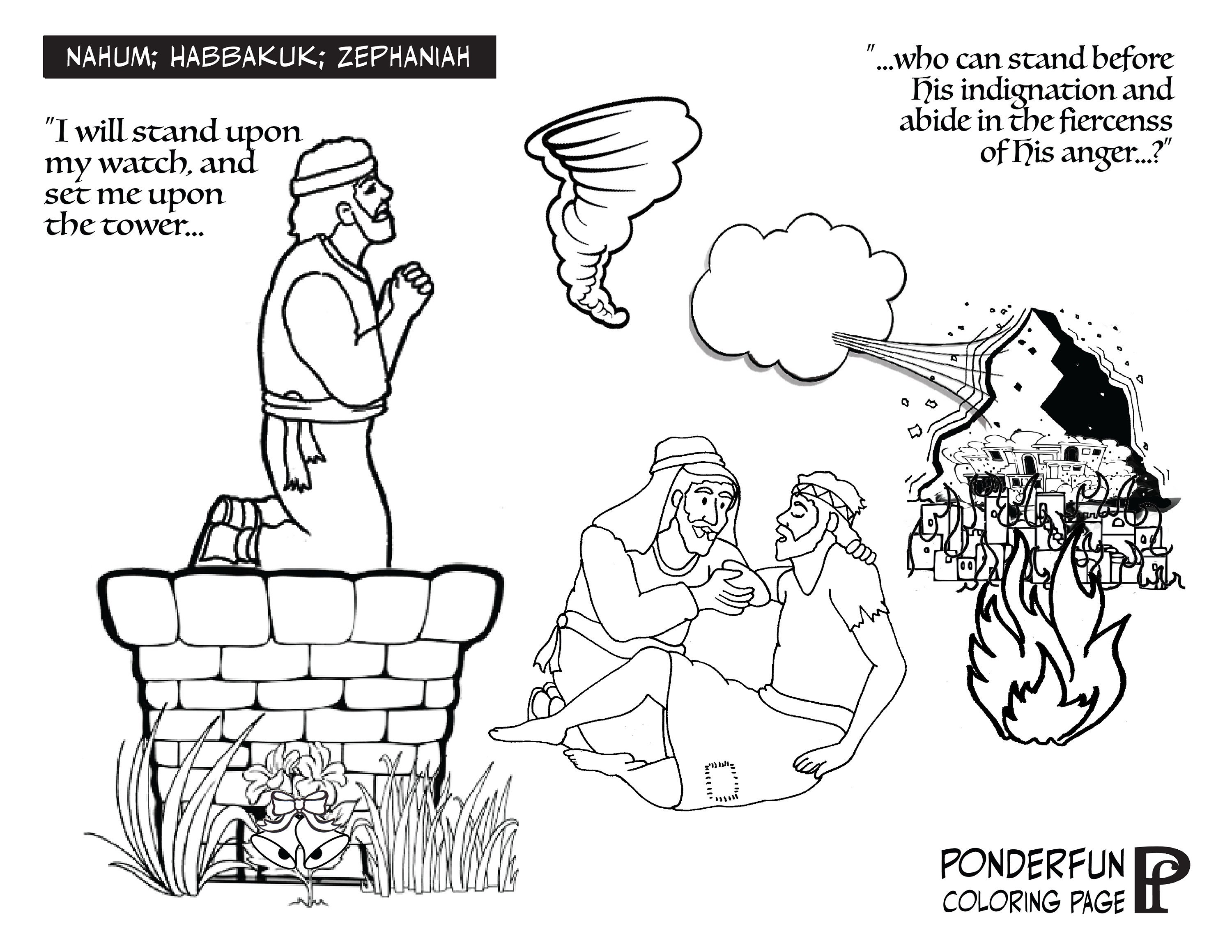 Ponderfun old testament nahum habbakuk and zephaniah overview and script download now