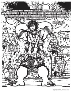 Old testament bible hero coloring pages